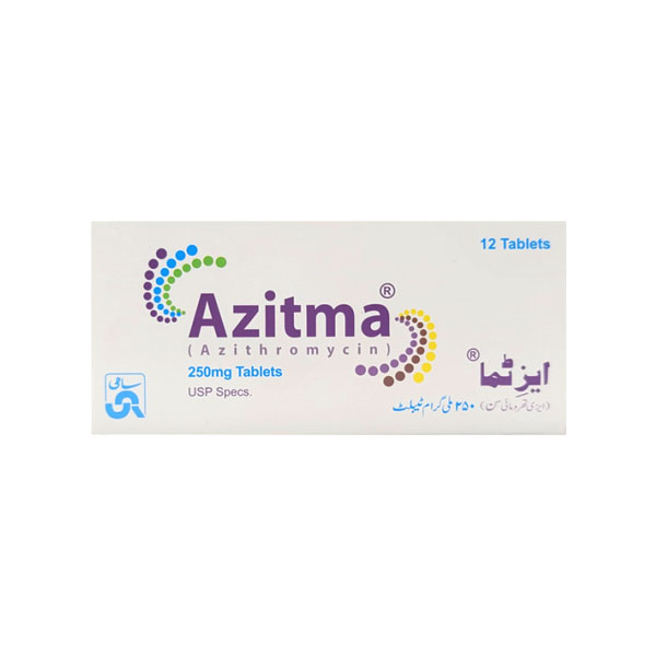 Azitma 250mg Tablets 12s