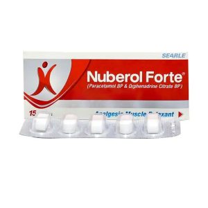 Nuberol Forte Tablets 650mg/50mg